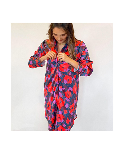 Estampado Animal Print Velvet