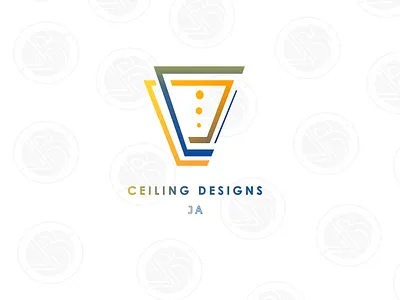 Ceiling Designs JA branding design graphic design logo vector