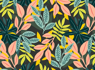 Estampado Jardín Tropical