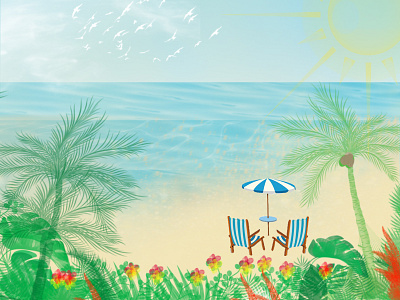 Landscape Design Tropical Island adobe photoshop design digital art graphic design graphics design image island landscape landscape design photoshop tropcal island tropical