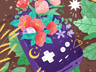 Forgotten : Game Boy cute game game boy illustration
