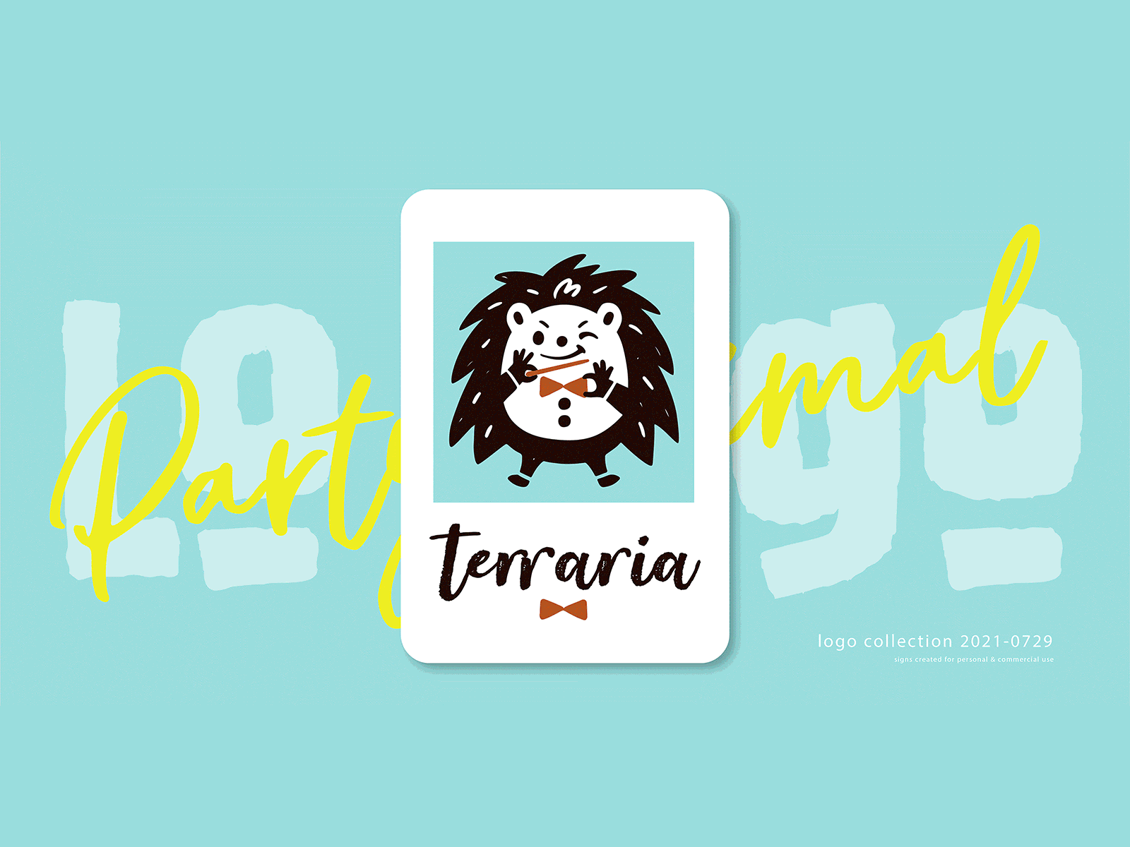 PARTY ANIMAL-LOGO compilation branding design icon illustration ip logo vector 动物 卡通