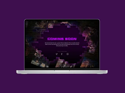 Coming Soon UI ui