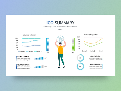 Ico Summary Volume Of Collection business creative design graphic design ico illustration infographic powerpoint powerpoint template presentation