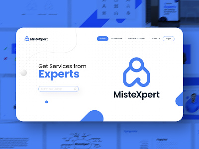 Brand guidelines and brand identity for Mistexpert brand guidelines brand identity branding expert service logomark iconic logo logo and identity logomark memorable logo minimal logo service identity design