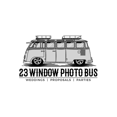 23 Window Photo Bus Logo brand design brand identity branding bus car design graphic design illustration logo photo bus vector