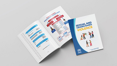 UNHCR Booklet book booklet branding clean color font graphic design illustration illustrator layout malawi mockup psd template typography ui unhcr ux vector web