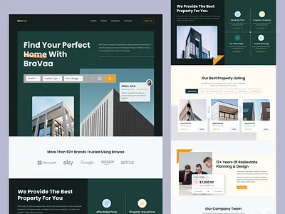 Real Estate Website design agency building house housing landing page properties property property website real estate real estate agency real estate agent real estate website realestate realestatelife realtor residence ui design web design website design