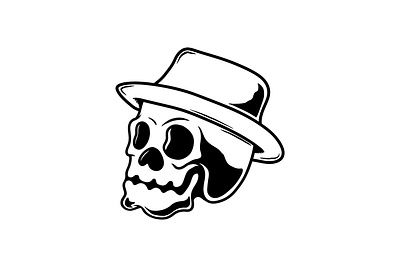 Skull in summer hat. aloha hipster skull illustration poster design procreate skull skull in hat summer summer vibes t shirt design vintage