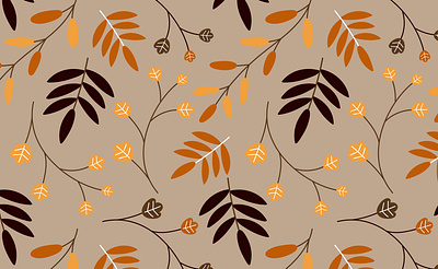 pattern with leaves design floral floral art flower pattern graphic design illustration pattern repeat pattern seamless pattern summer surface pattern textile pattern vector