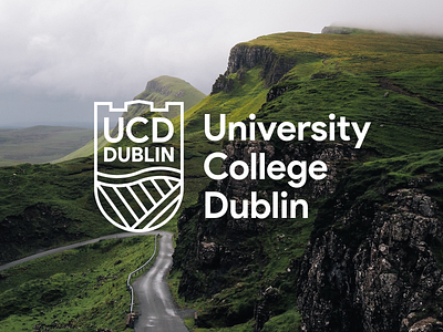University College Dublin Rebrand Concept branding college dublin ireland logo mobile school ucd ui university web
