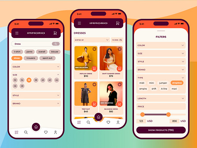 iOS Mobile App / Ecommerce / Shop android app design ecommerce figma ios mobile mobile app mobile design shop ui ux