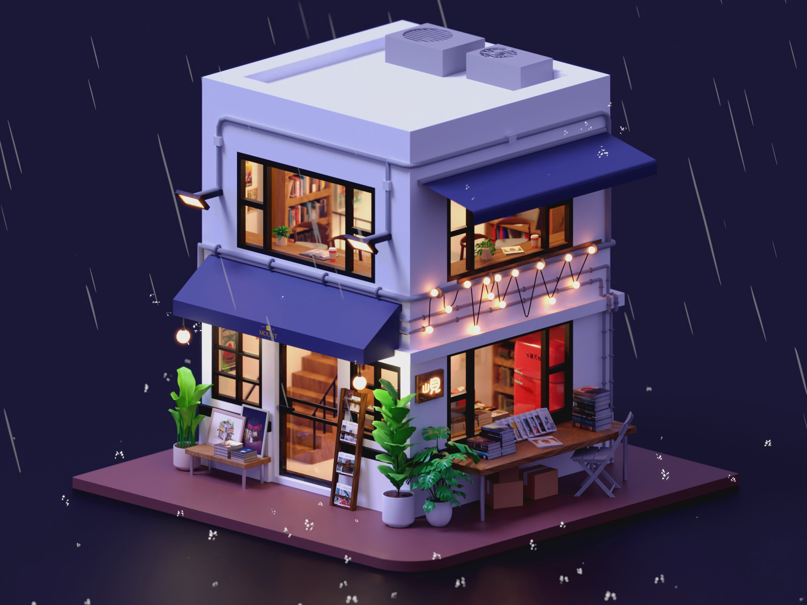 Example of 3D Isometric Illustration