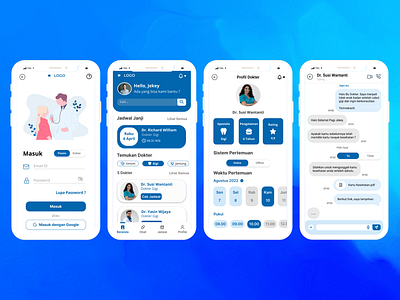 Telemedicine consult doctor healthcare telemedicine ui uiux design