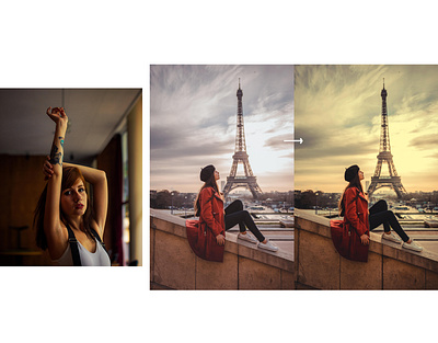 Copy the Color Grading from One Image to Another color