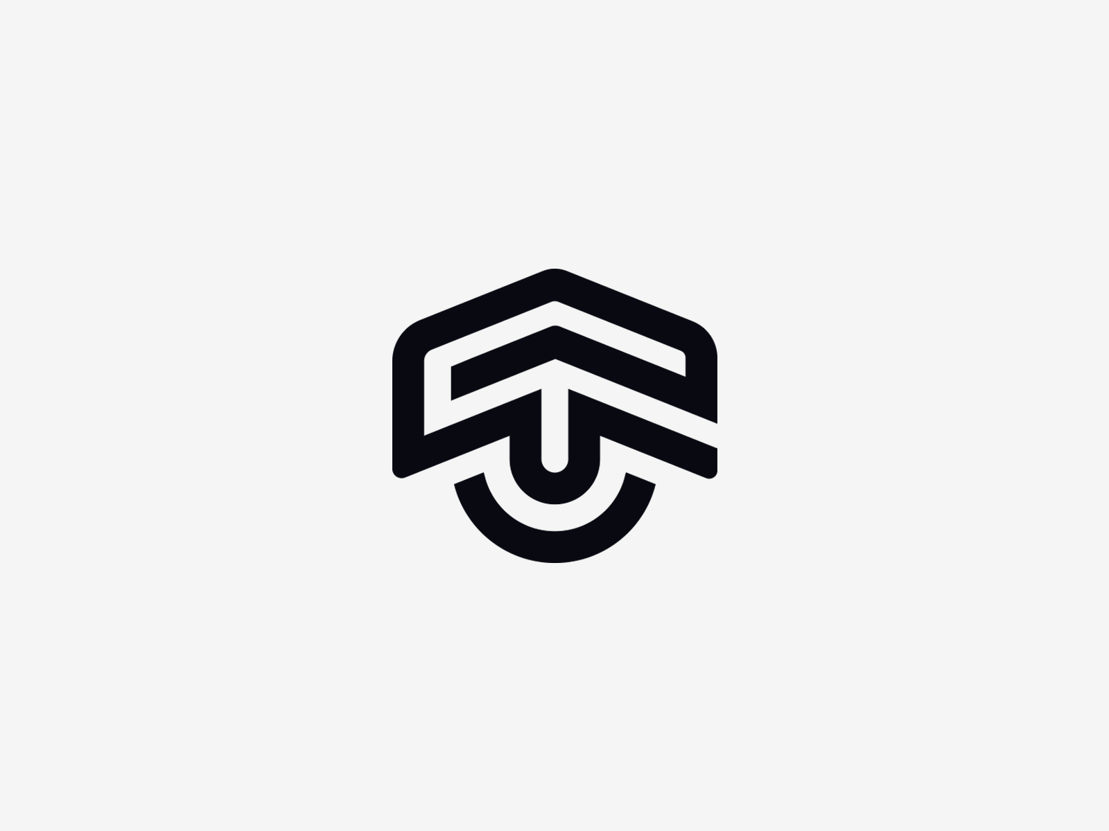 Upfinity logo concept #4 abstract app arrow brand identity branding creator gradient icon infinity logo logo design logomark logotype mark monogram symbol tech technology u web app