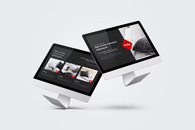 Free Desktop Screen Mockup abstract clean computer desktop desktop mockup desktop mockups device display free laptop mac macbook mockup presentation realistic simple theme web webpage website
