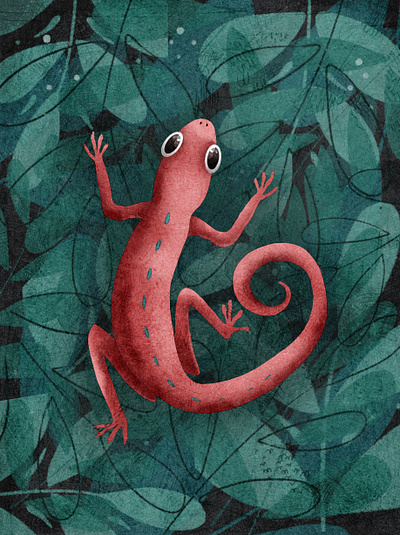 Lizard art design illustration illustrator pattern procreate procreate art