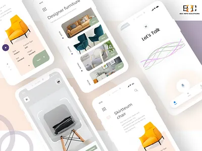 Furniture App android app app designing app development appdesign appdevelopmentcompany b2c info solutions b2cinfosolutions design furniture app illustration latest apps ui ux