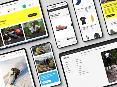 Muule - Outdoor equipment agency brand branding dailyui design equipment graphic design outdoor sport typography ui userexperience ux web webdesign website