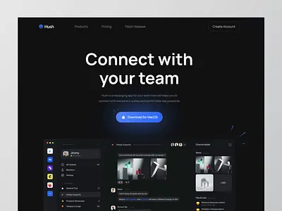 Hush - Webflow Landing Page. Free Webflow Template! client first design designee figma to webflow finsweet landingpage uidesign uidesigner uiux uiuxdesign web developer webflow webflow agency webflow designer webflow developer webflow expert webflow partner webflow template wordpress to webflow wordpress vs webflow