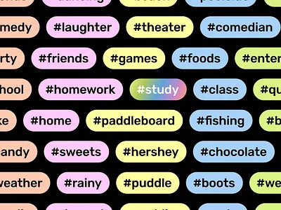 Filtering Tags & Badges card category command component digital field filter group id input interface minimal modal pass product search tag tags ui ux