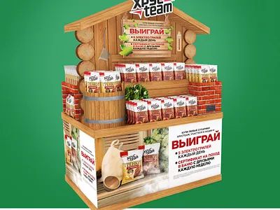 Snacks theatralisation branding design fmcg graphic design pepsico popai pos posm product design паллета театр хрустим
