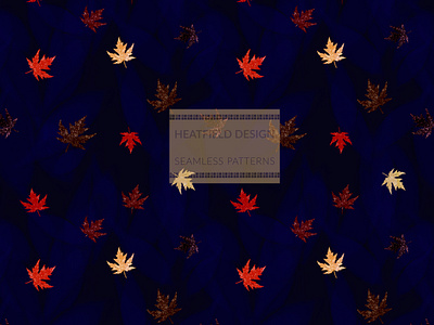 Seamless Pattern Autumn Leaves (2) autumn autumn leaves design forest leaves nature pattern png repeat pattern repeating pattern seamless pattern
