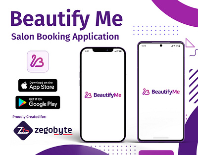 Beautify Me Salon Booking Application adobe xd android app appointment calender cms design figma flutter ios saas salon booking service booking subscription ui ux