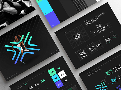 CSG | Brand Look brand board brand guide branding color exploration design graphic design logo logo design visual design