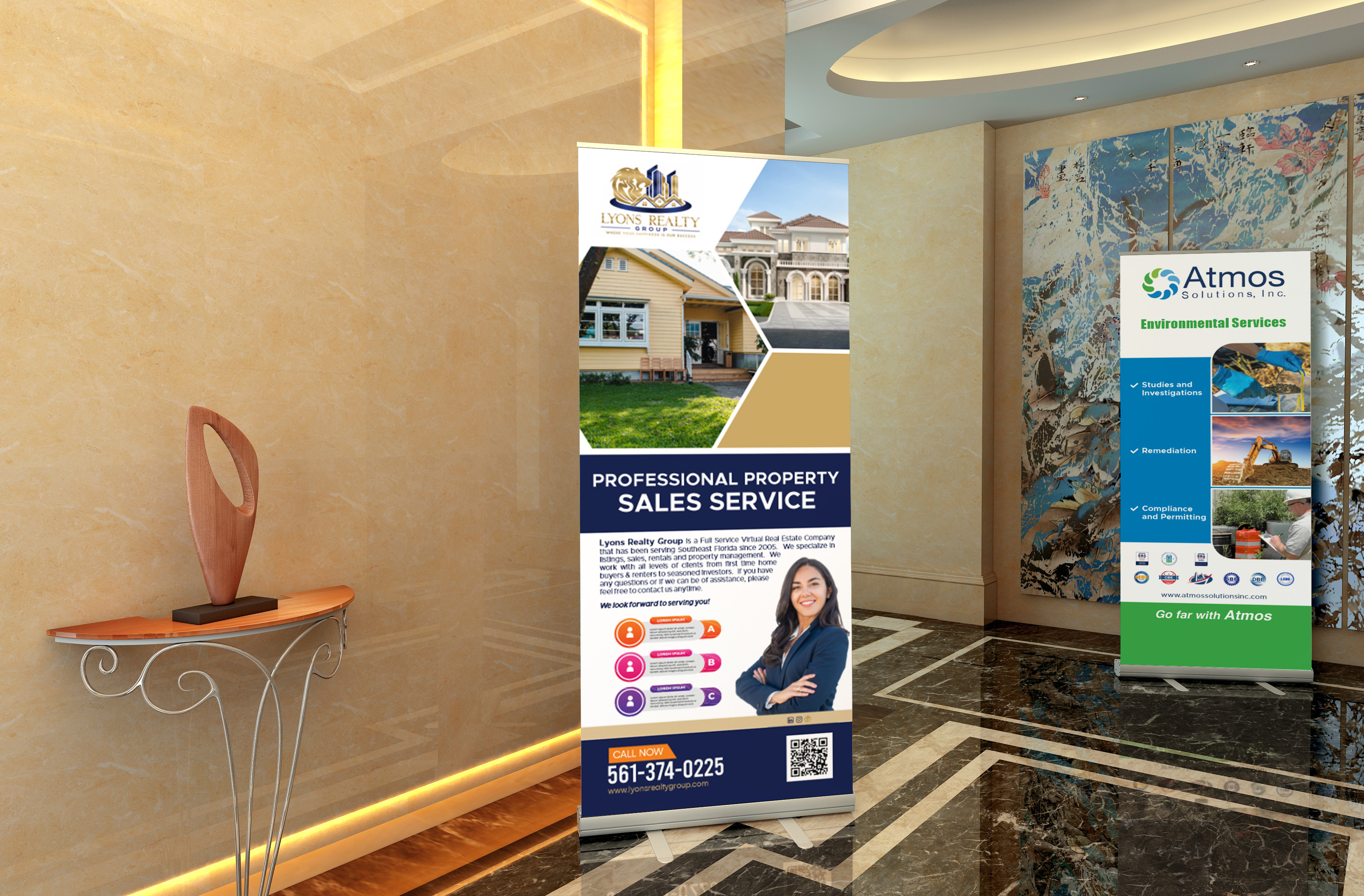 Example of Professional Rollup Banner Design 