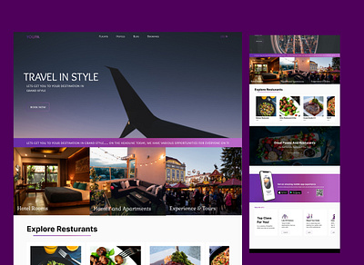 Booking/Travel website airport app booking branding company design landingpage logo travel ui website