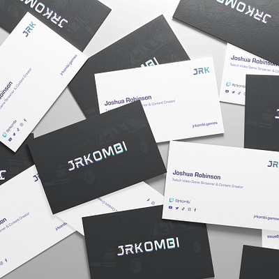 Twitch Gamer Business Cards business cards design gamer print streamer twitch