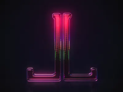 Jelly Logo 3d animation branding design liquide logo motion graphics particles