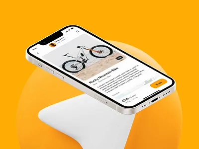 Dudelo App: Sports Equipment bike equipment figma map mapbox mobile app p2p peer to peer platform prototype renting sport travel ui