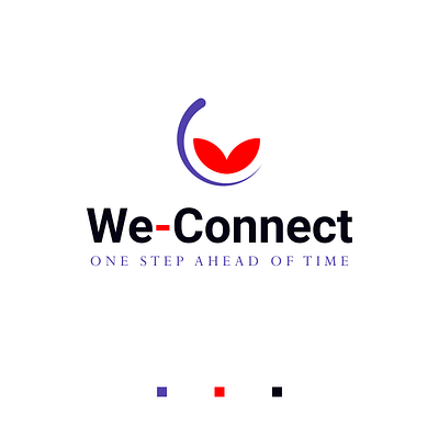 We onnect - Social Media Logo. branding design graphic design illustration logo logos typography ui ux vector