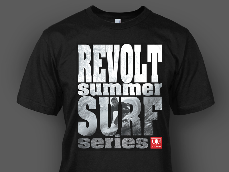 Example of Revolt Summer Surf Series featur Sterling Weatherly Hoven Vision