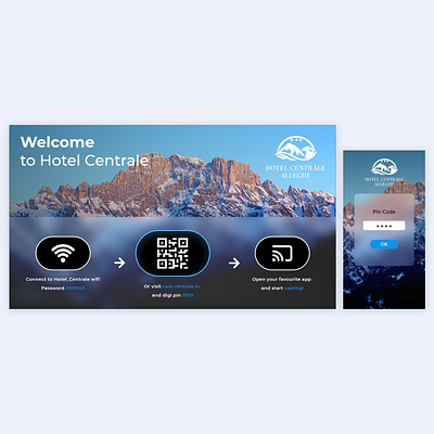 Hotel Tv screen UI UX Design branding design tv screen ui ux uxdesign uxui web television webdesign website