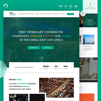 Conference Website ui ux landing page Design - MEAVC 2022 branding conference conference website conference website ui design landing page landing page design ui ux uxdesign uxui webdesign website