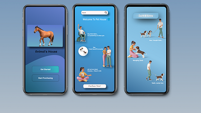 Pet buying mobile app