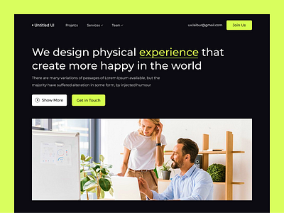 Agency Website: UI/UX Design agency landing page agency website landing page ui design ui ux ui ux design ux design web design website ui ux