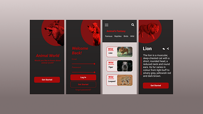Animal History Mobile App