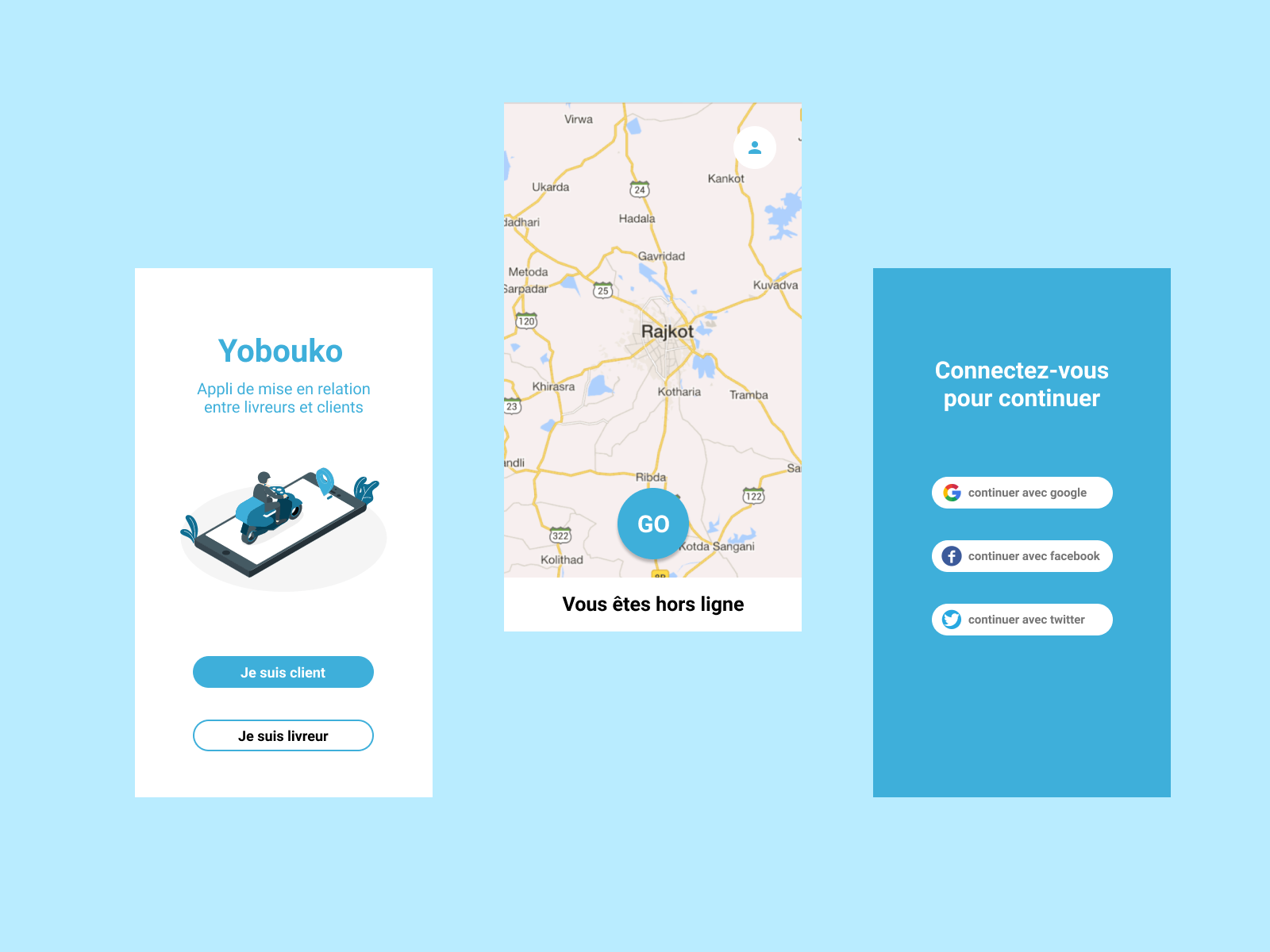 Example of Transportation app