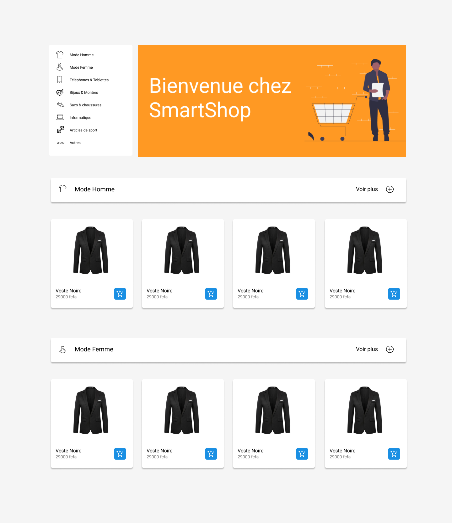 Example of Web E-Commerce