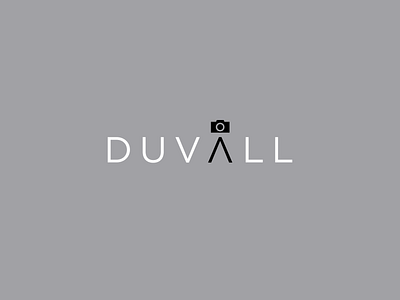 Duvall Photography branding design logo