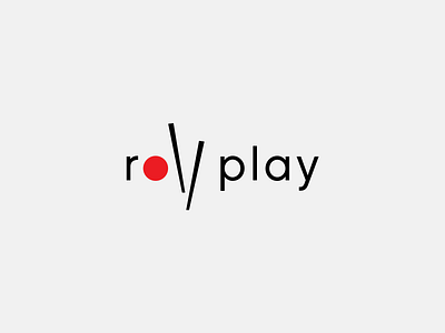 Roll Play branding design logo