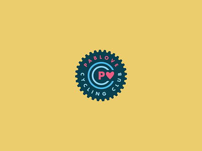 Pablove Cycling Club branding design logo