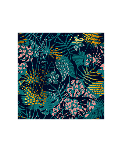Estampado Hojas Exóticas