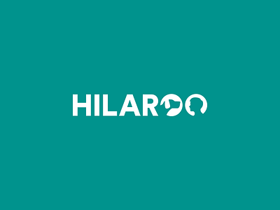 Hilaroo branding design logo