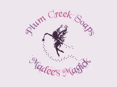 Plum Creek Soaps + Madee's Magick branding design graphic design logo